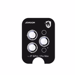 Joyroom JR-MSJ0307 Apsauginis stiklas iPhone 16 Pro/16 Pro Max objektyvams - juoda