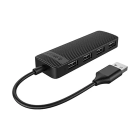 Orico FL02 USB-A Hub prijungimo stotelė 4x USB-A 2.0 - juoda