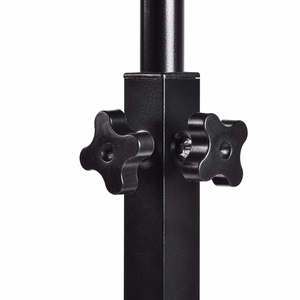 Maclean mobile desk/laptop stand, black, height adjustment 59-89cm, max. 30kg , MC-121 B
