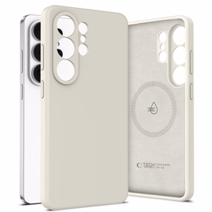 Tech-Protect Silikoninis MagSafe Dėklas for Samsung Galaxy S26 Ultra - smėlinis