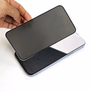 Privatumo apsauginis stiklas juodas IPHONE 17