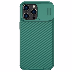 Dėklas Nillkin CamShield Pro Apple iPhone 14 žalias