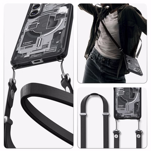 Spigen Ultra Hybrid Mag MagSafe dėklas skirta Samsung Galaxy S26 Plus Zero One juodas