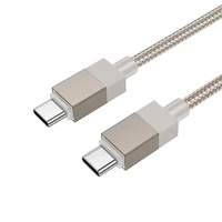 Kabelis USB C į USB C Hoco 3A 60W 1 m X110 auksinis