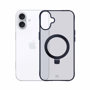 3mk Smoke dėklas telefonui Mag&Stand Apple iPhone 16 plus - skaidrus