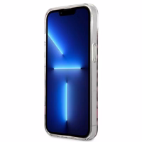 Guess GUHCP13SHSLEOP iPhone 13 mini 5.4" rožinis kietasis dėklas Leopard