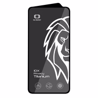 Apsauginis stiklas Tel Protect 10X Privacy Titanium skirtas Samsung Galaxy S25/S24 (su piršto atpažinimu)