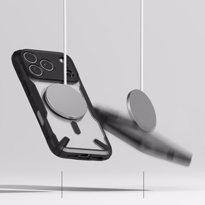 Ringke Fusion X Magnetinis dėklas telefonui iPhone 17 Pro Max - juodas