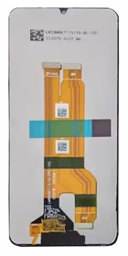 Ekranas Realme C61 4G/C63 4G/N63 4G su lietimui jautriu stikliuku Black ORG