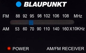 Blaupunkt PR4WH radijo imtuvas Pilka