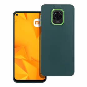 FRAME dėklas telefonui XIAOMI Redmi Note 9S / 9 Pro, žalios spalvos