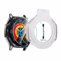 Tech-Protect Easy Set+ 2 rinkinys grūdintas stiklas Huawei Watch GT 5 46 mm - skaidrus