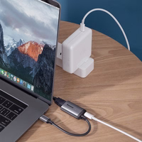 Baseus adapteris HUB - Type C į VGA + Type C PD - (CAHUB-O0G) tamsiai pilkas