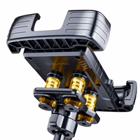 Blavec Uchwyt Rowerowy BV-04 Velo prie vairo su aktyvia amortizacija (BV04-SAHB), juoda