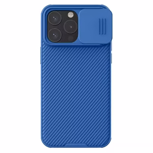 Чехол Nillkin CamShield Pro PC+TPU для iPhone 15 Pro Max синий