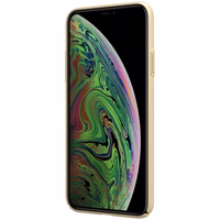 Nillkin Super Frosted Shield - dėklas Apple iPhone 11 Pro Max z wycięciem na logo (Golden)