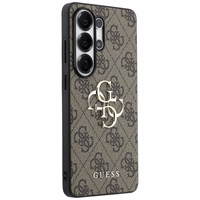 Guess dėklas 4G Big Metal Logo for Samsung Galaxy S26 Ultra rudas