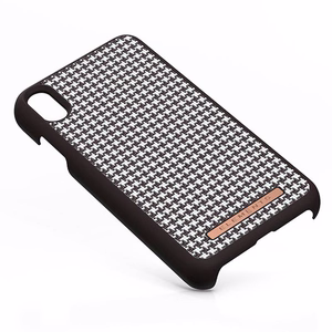 Nordic Elements Saeson Idun Pattern 2 dėklas, skirtas iPhone XS Max, tamsiai rudas