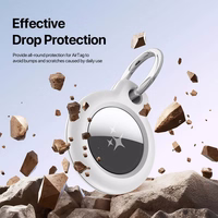 DUX DUCIS apsauginis dėklas AirTag (4 komplektai)