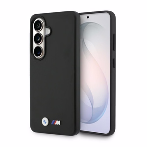 BMW M Metal Logo MagSafe dėklas Samsung Galaxy S26 - juodas