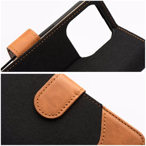 Dėklas telefonui JEANS Book skirtas iPhone 16e (SE 4 2025) - juodas