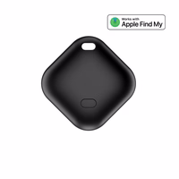 Setty lokatorius FindMy square TFO TAG 02 black + etui