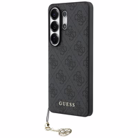 Guess dėklas 4G Classic Logo Charm MagSafe for Samsung Galaxy S26 Ultra juodas