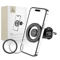 Tech-Protect N51 automobilinis laikiklis telefonui su MagSafe ventiliacijos angai - juodas