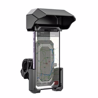 Telefono laikiklis dviračiui, motociklui Hoco H31 juodas