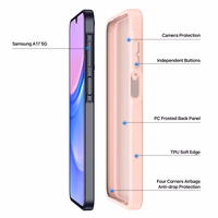 Dėklas Dux Ducis Yind Samsung A175 A17 4G/A176 A17 5G rožinis