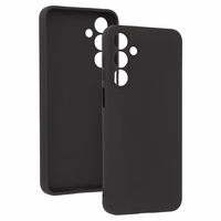 Galinio dangtelio dėklas MATT Samsung Galaxy A16 4G/5G juodas