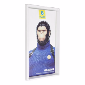 5D Mr. Monkey Glass для Samsung Galaxy S24 Plus чёрный (Anti-Static Strong HD)