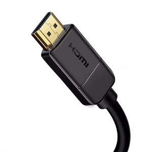 Baseus 2x HDMI 2.0 kabelis 4K 60Hz, 5 m, juodas