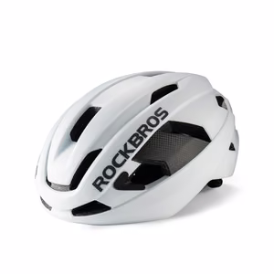 Rockbros LK-15 Carbon Fiber Bike Helmet 58-62cm - White