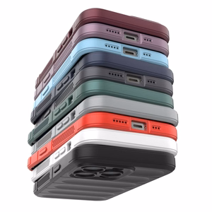 Чехол Magic Shield для iPhone 13 Pro гибкий бронированный красный