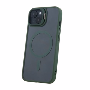 Telefono Dėklas "MagCase Extra Lens" Apple iPhone 16 Žalias