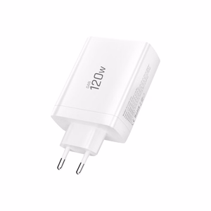 "Tech-Protect NC120W-GAN" 4 prievadų 120 W sieninis įkroviklis - baltas
