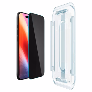Spigen Glas.TR EZ Fit 2-jų rinkinys privatumo stiklas iPhone 17 Air