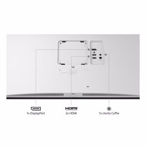 LG 27US550-W kompiuterio monitorius 68,6 cm (27") 3840 x 2160 pikselių 4K Ultra HD LCD baltas