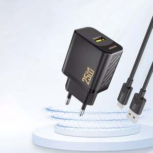 Dudao A27S 25W GaN USB-A įkroviklis - juodas