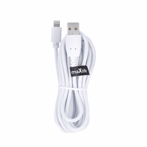 Maxlife кабель USB - Lightning 3,0 м 2A белый