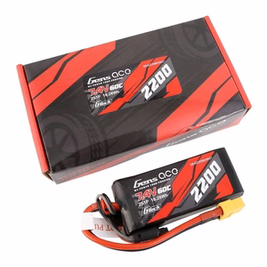 „GensAce G-Tech“ LiPo 2200 mAh, 7,4 V, 60C, 2S1P, XT60 akumuliatorius