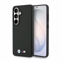 BMW M Metal Logo MagSafe dėklas Samsung Galaxy S26+ - juodas