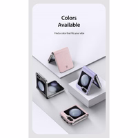 Dėklas Dux Ducis Bril Samsung F741 Z Flip6/F761 Z Flip7 FE rožinis