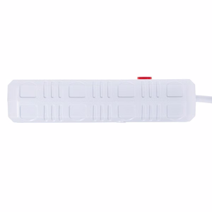 Maclean MCE393 W – ilgintuvas su lizdais, 4 lizdai + 3×USB, 110–240 V AC, 50/60 Hz, 2,1 A, iki 2500 W, 3 m, baltas