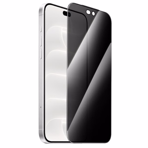 Borofone BF12 Armor Shield visą ekraną dengiantis grūdintas stiklas ekranui, privatumo filtras, skirtas iPhone 17e/16e/14/13/13 Pro