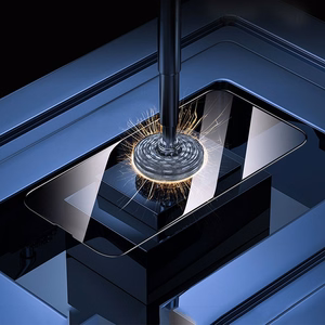 HOCO grūdintas stiklas HD 5D Guardian skydas (rinkinys 10in1) - iPhone 14 Pro Max juodas (G14)