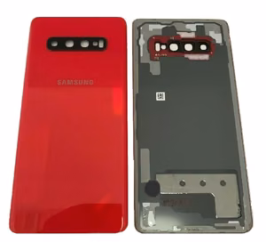 Galinis dangtelis Samsung G975 S10+ raudonas (Cardinal Red) originalus (used Grade A)