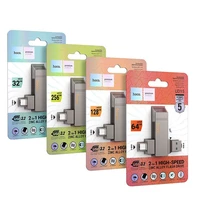 HOCO USB atmintukas USB A + USB C UD15 64GB USB3.2