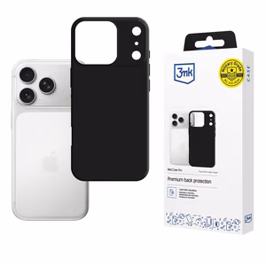 3mk Matt Case Pro для Apple iPhone 17 Pro Max - матовый чёрный